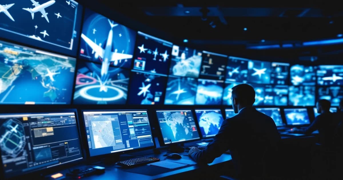 Imagem de capa: CGNA e ATFM: Gerenciamento de Fluxo de Tráfego